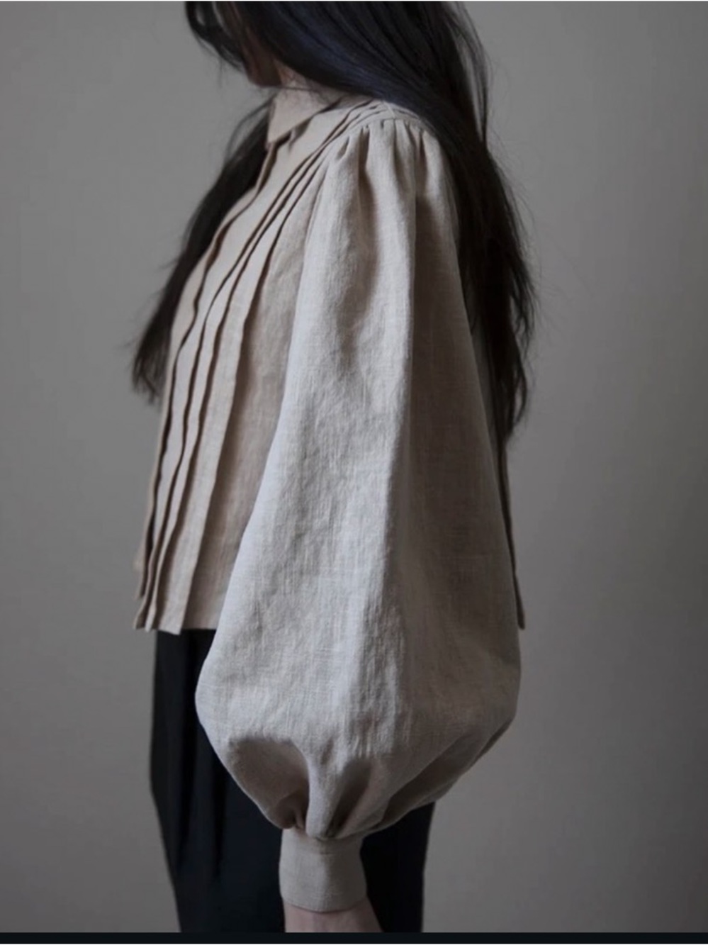 Ovate selwyn shirt medium beige